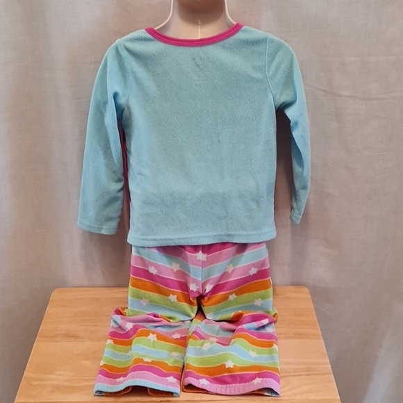 5/$20. My Little Pony Rainbow Pajamas, well loved, Sz 4, very comfortable - Picture 2 of 4